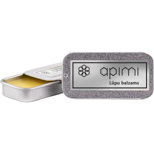 APIMI Lippenbalsem in Metalen doosje met schuifdeksel 5ml