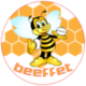 Beeffet Bijen- en honingproducten sticky menu BG