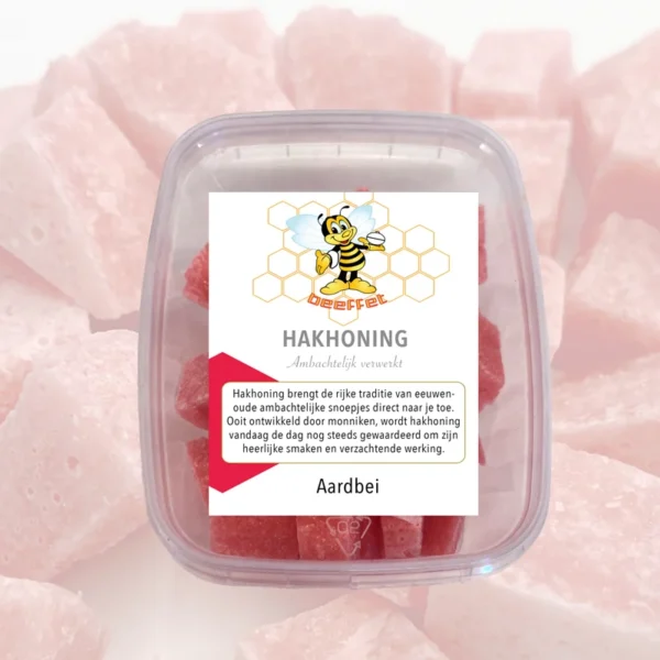 Hakhoning aardbei 140g