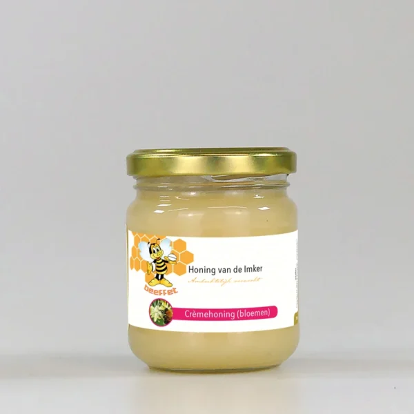 Cremehoning bloemen 250