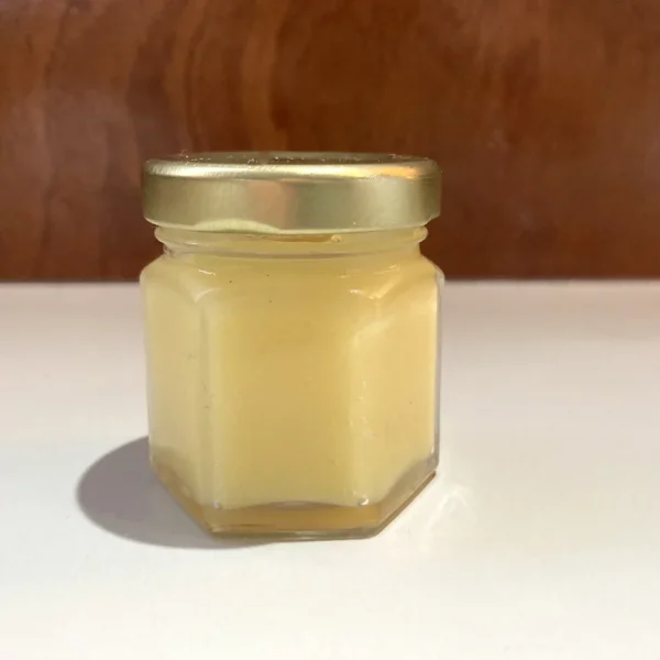 Royal Jelly 40g glazen hexa pot - Beeffet
