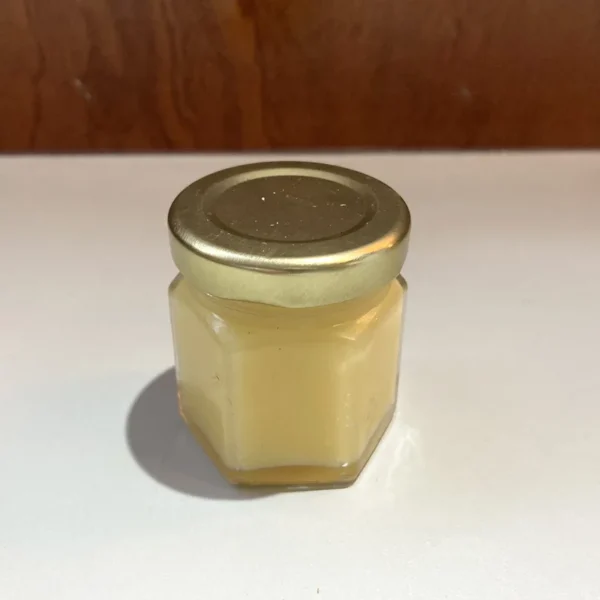 Royal Jelly 40g glazen hexa pot - Beeffet